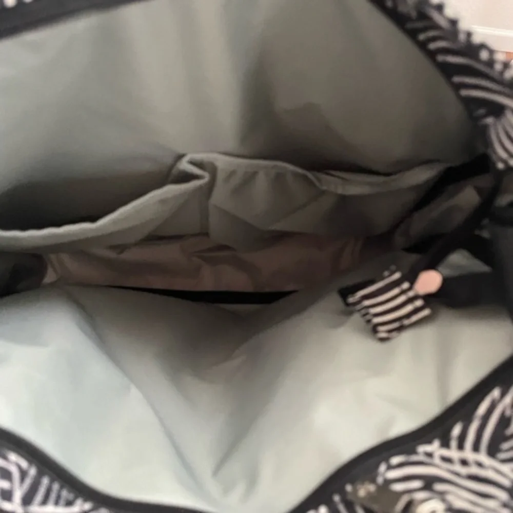 Skip Hop Duo Signature black‎ and white diaper bag NWT